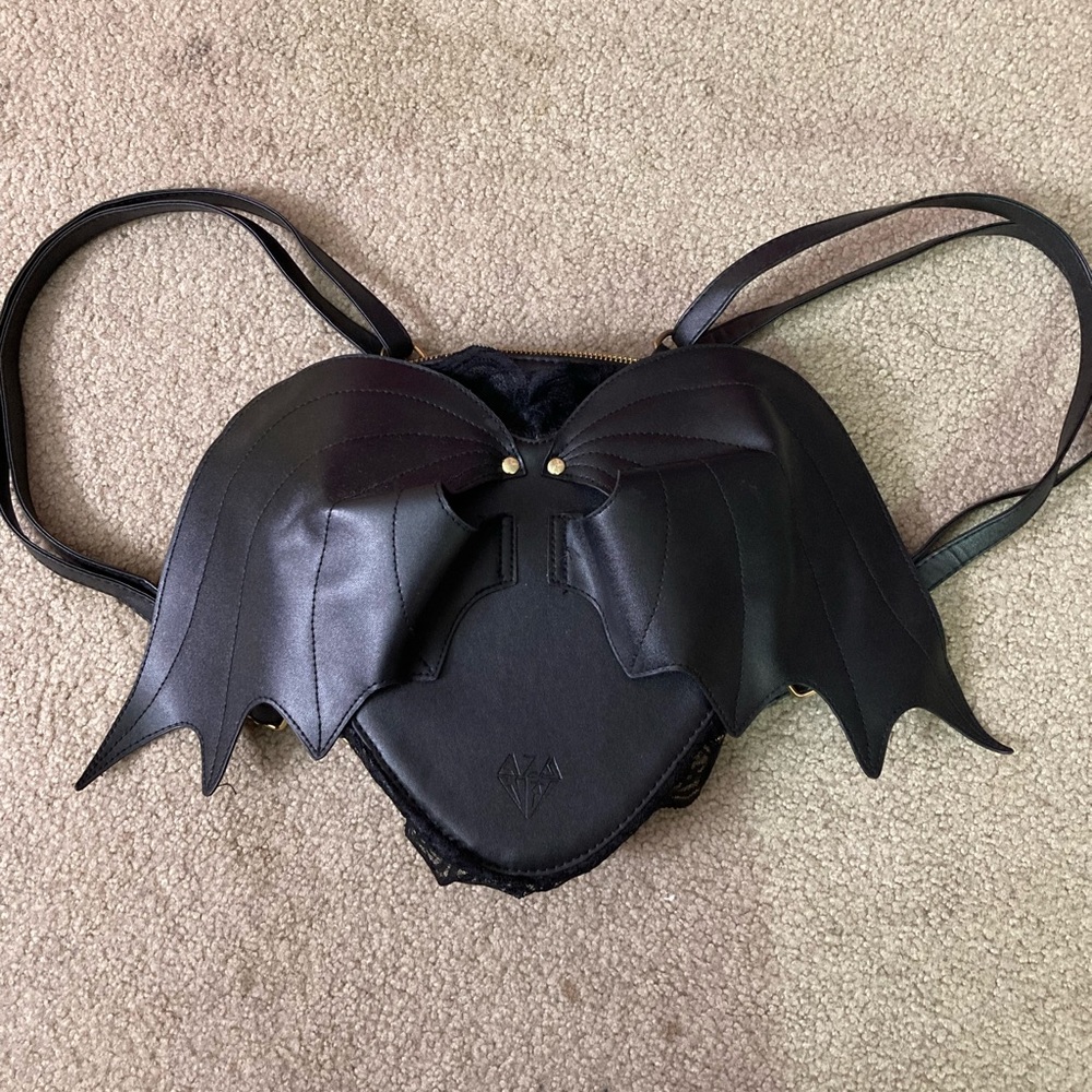 Gothic Bat Wing Backpack
